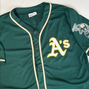 Oakland A’S COCO CRISP 4 Jersey XL Cache Creek Casino Resort Match Up Promotion